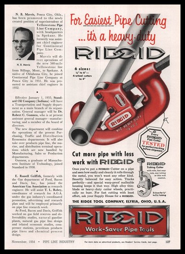 1954 rigid tool company - rigid,